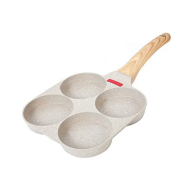Verdickte Omelette-Ei-Bratpfanne mit Deckel Antihaft 4 Tassen Pfannkuchenpfanne | Brehn
