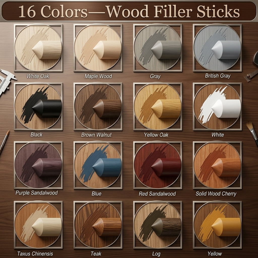 TimberTint™ Holzreparatur-Marker Set | Brehn