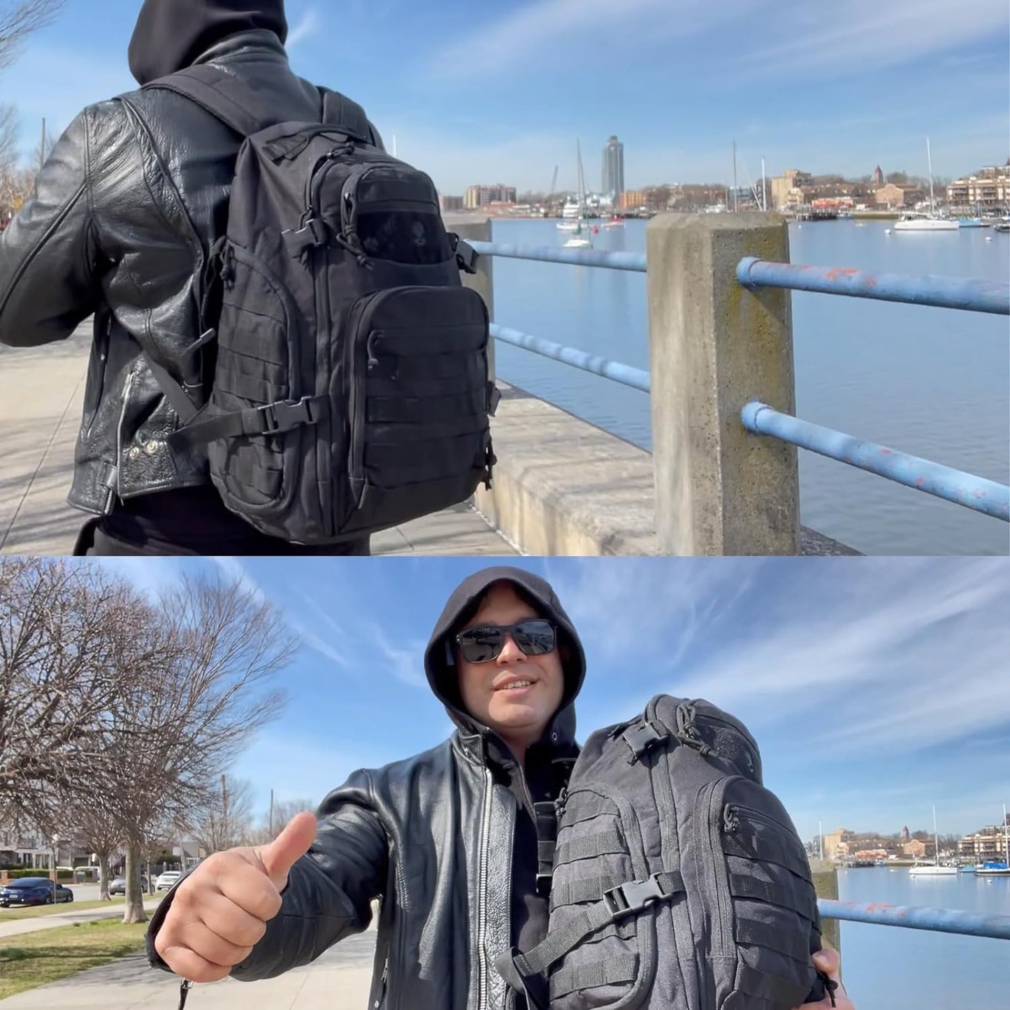 35L Outdoor Tactical Backpack mit Molle-System und Laptop-Aufbewahrung | Brehn