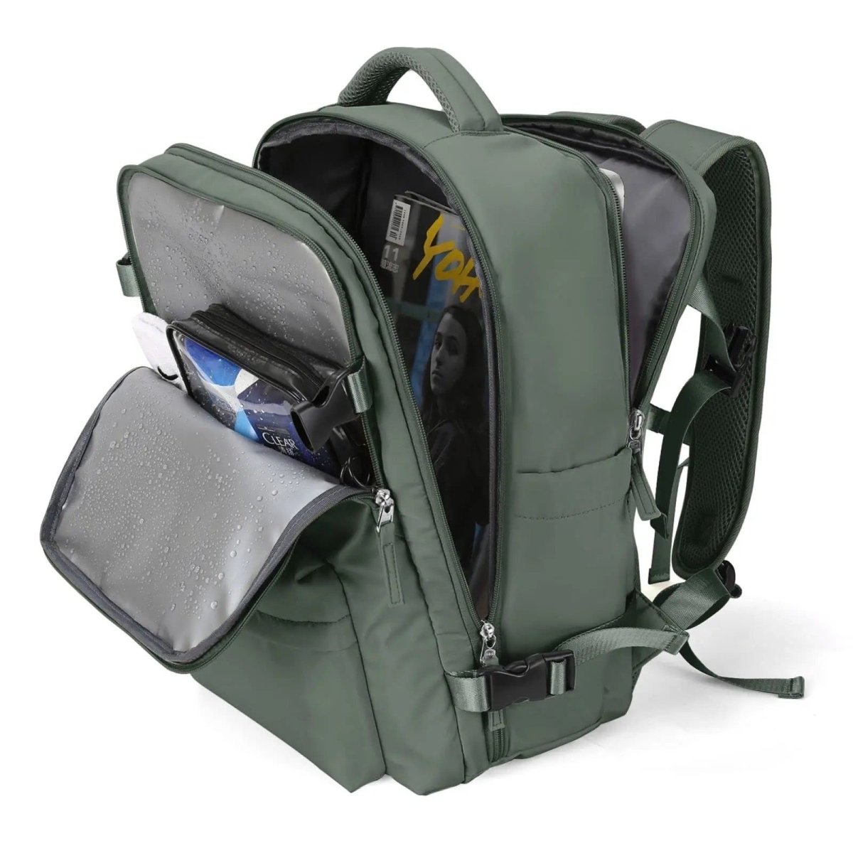 TRAILSAFE PRO – Sicherer Abenteuerrucksack mit versteckten Fächern