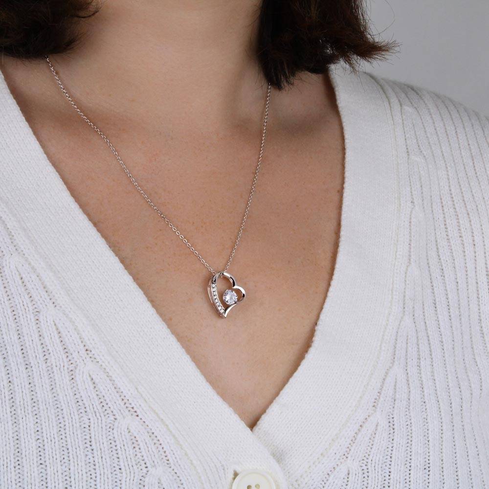 Brehn | Ewige Rosenbox "Für Meine Liebe" Mit Diamant-Herz-Halskette