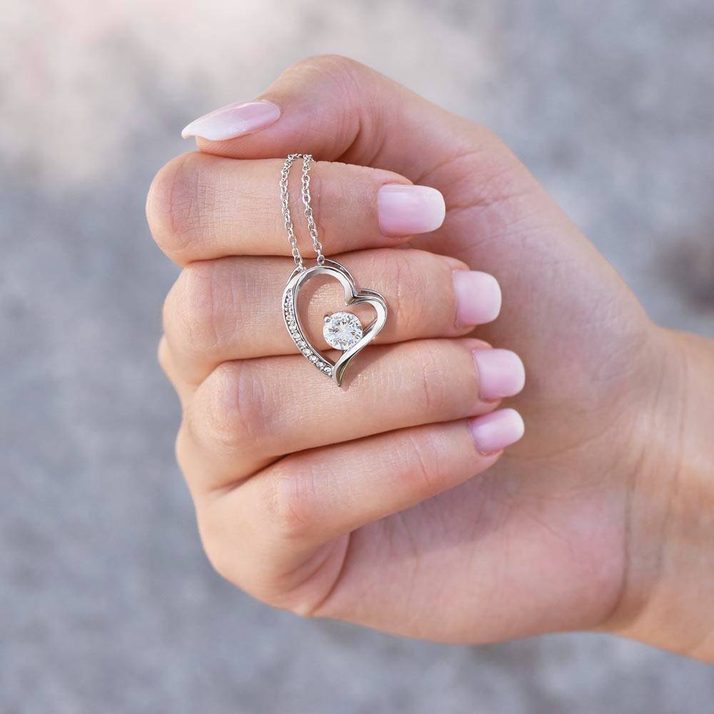 Brehn | Ewige Rosenbox "Für Meine Liebe" Mit Diamant-Herz-Halskette