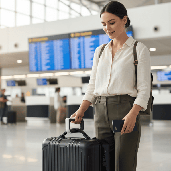 TRAVELMATE – Tragbare digitale Gepäckwaage zum einfachen Wiegen