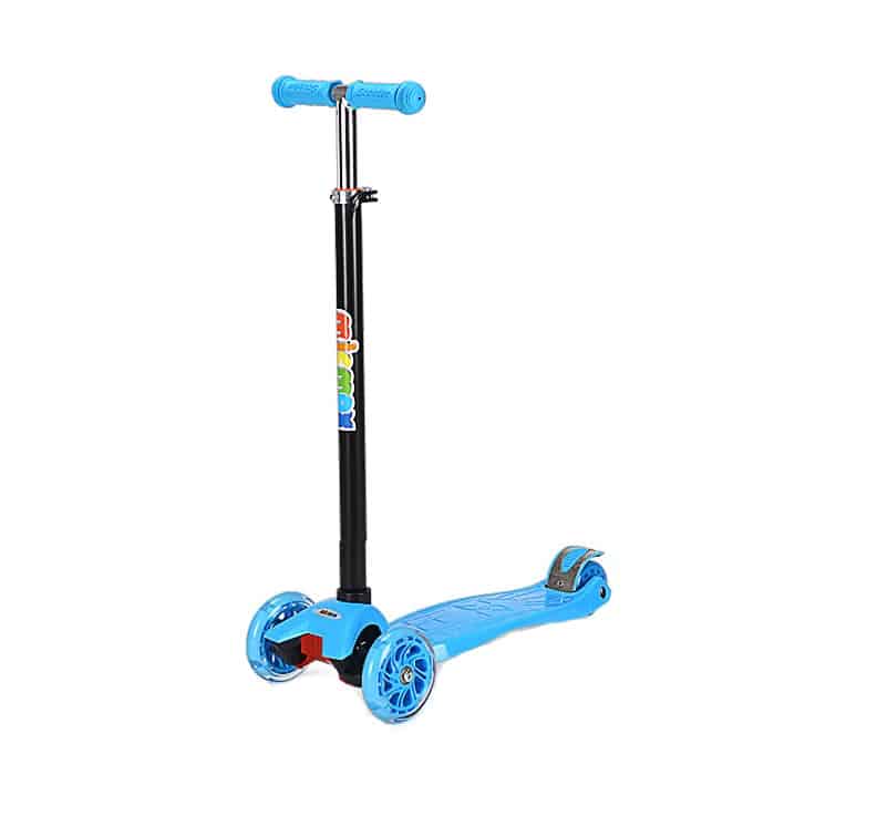 Roller 3 Räder mit LED-Licht (Blau oder Pink) | Brehn