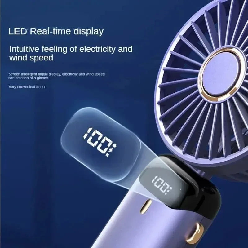 Aromatherapie Handheld Mini Ventilator – Foldbar, Tragbar & USB Wiederaufladbar | Brehn