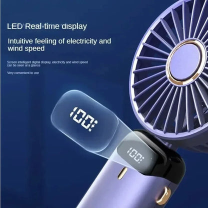 Aromatherapie Handheld Mini Ventilator – Foldbar, Tragbar & USB Wiederaufladbar | Brehn