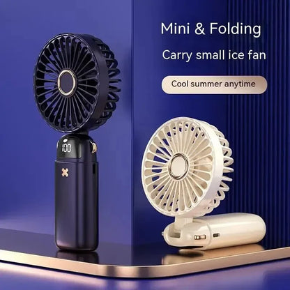 Aromatherapie Handheld Mini Ventilator – Foldbar, Tragbar & USB Wiederaufladbar | Brehn