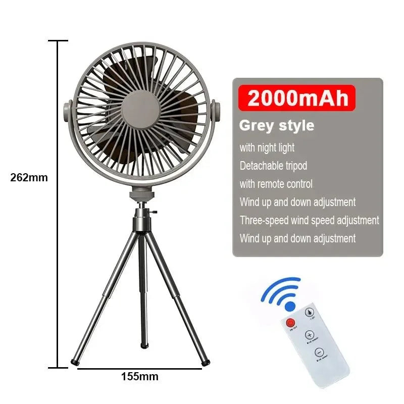 Multifunktionaler Home Outdoor Camping Deckenventilator | Brehn