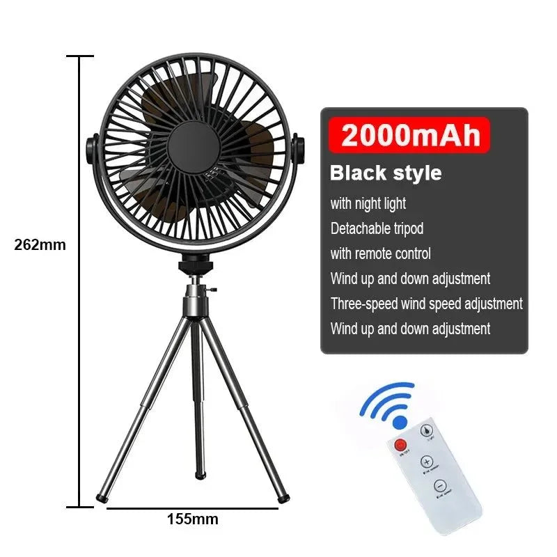 Multifunktionaler Home Outdoor Camping Deckenventilator | Brehn