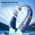 Portable Bladeless Halterneck Fan – USB Rechargeable, Silent, Hands-Free Cooling - Trekker Essentials