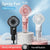 Portable Rechargeable Handheld Misting Fan - Battery Operated USB Mini Air Conditioner for Travel and Outdoor Use - Trekker Essentials