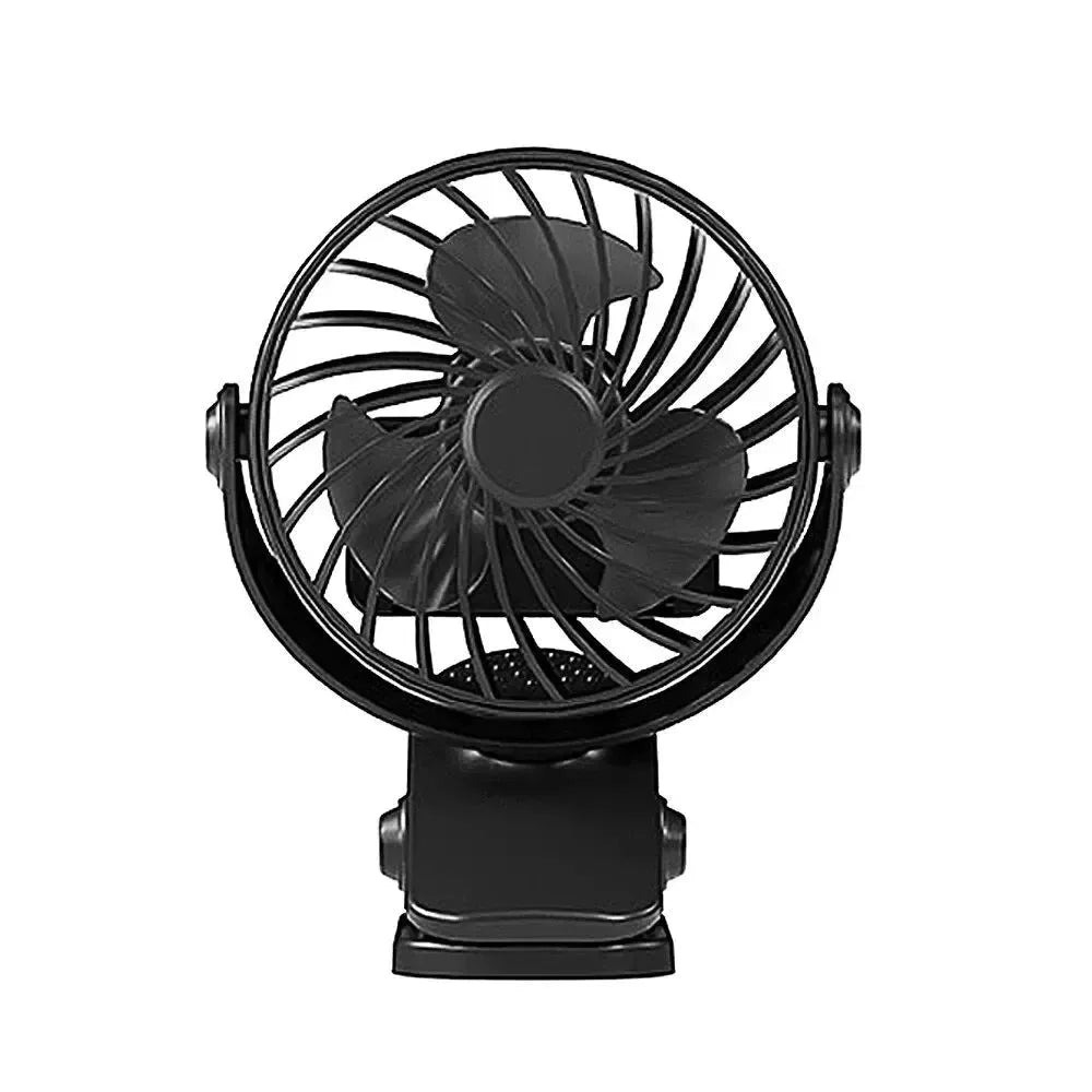 Akku 720° drehbarer Clipventilator mit Nachtlicht – Tragbare & vielseitige Kühlungslösung | Brehn