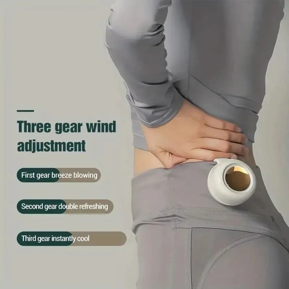 Whirlwind blattloser Mini Ventilator – USB wiederaufladbarer & tragbarer Ventilator für Außen | Brehn