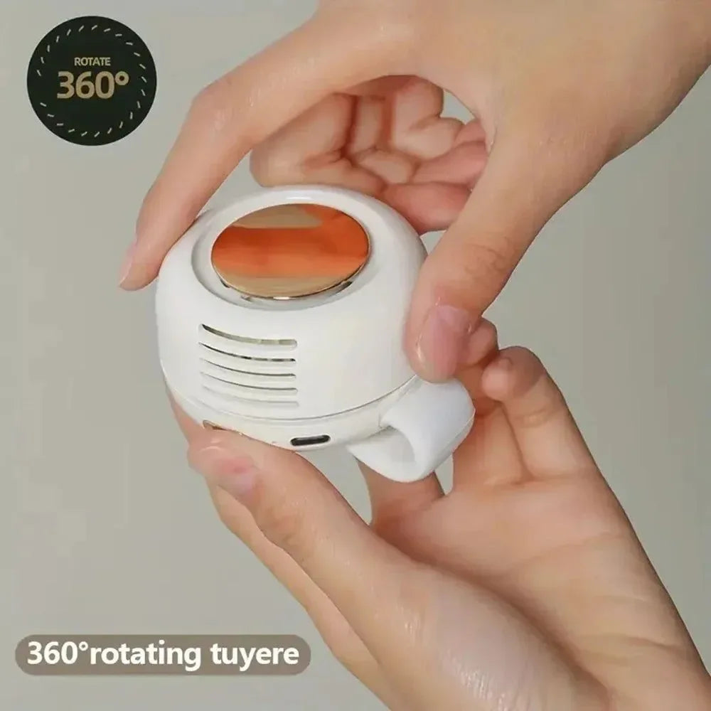 Whirlwind blattloser Mini Ventilator – USB wiederaufladbarer & tragbarer Ventilator für Außen | Brehn