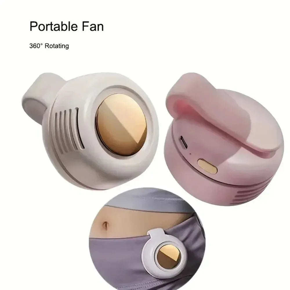 Whirlwind blattloser Mini Ventilator – USB wiederaufladbarer & tragbarer Ventilator für Außen | Brehn