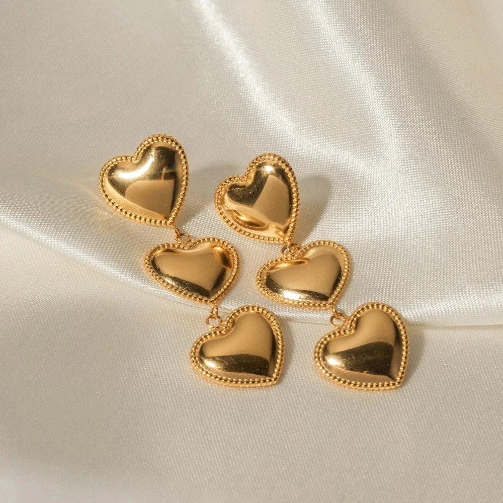 Brehn | Triple Hearts Tropfhänger