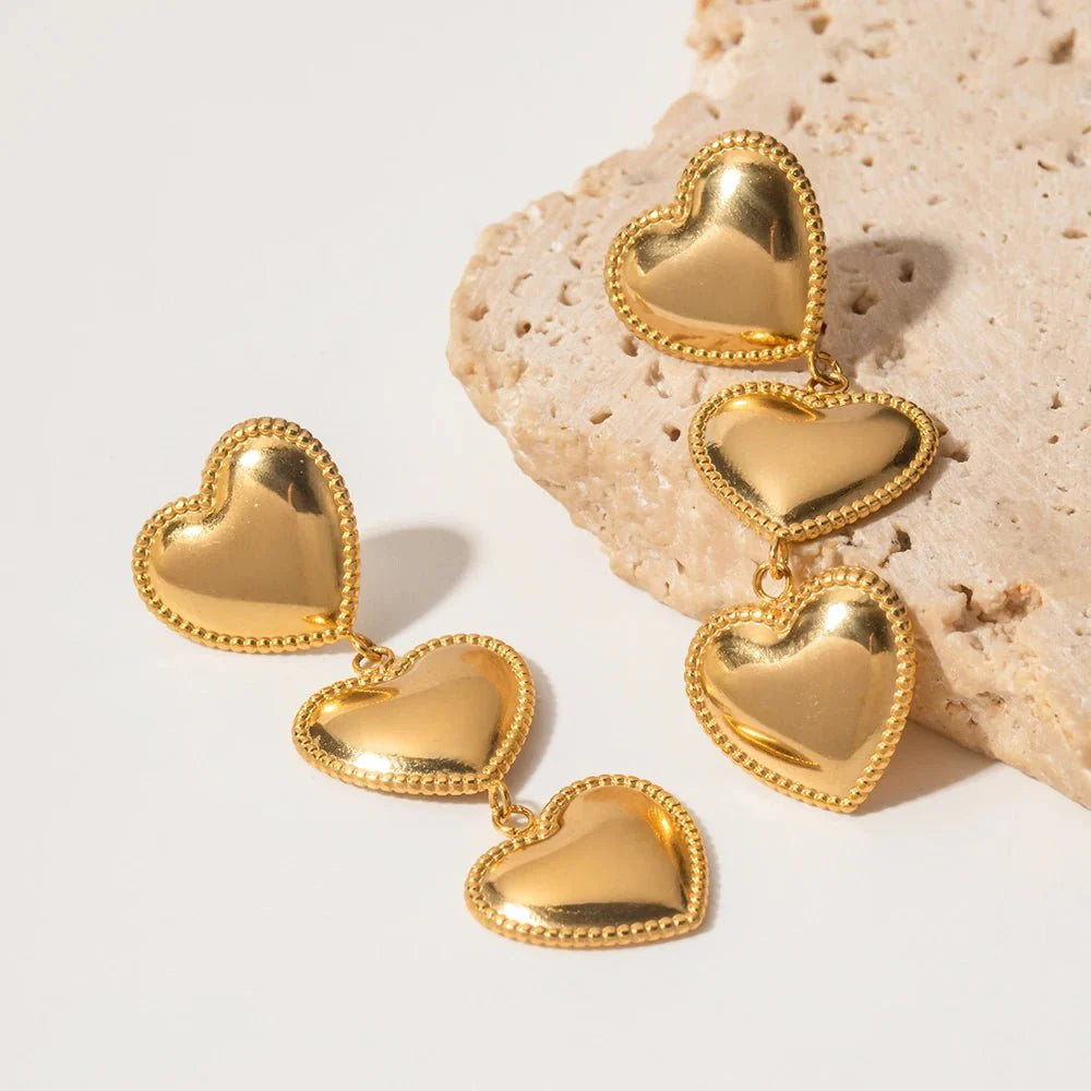 Brehn | Triple Hearts Tropfhänger