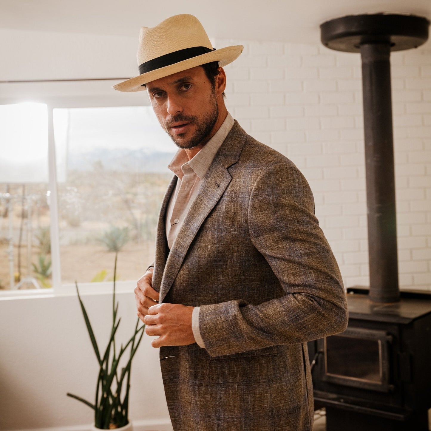 StyleJet Center Dent Panama Fedora | Brehn