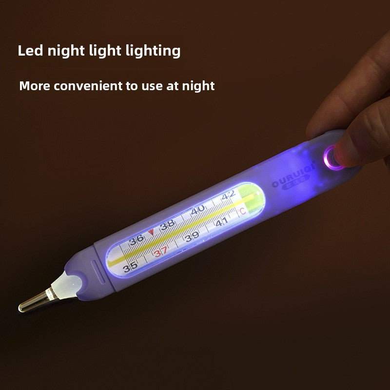 Brehn | Tragbares wiederaufladbares Thermometer mit LED-Display und Handgelenkband