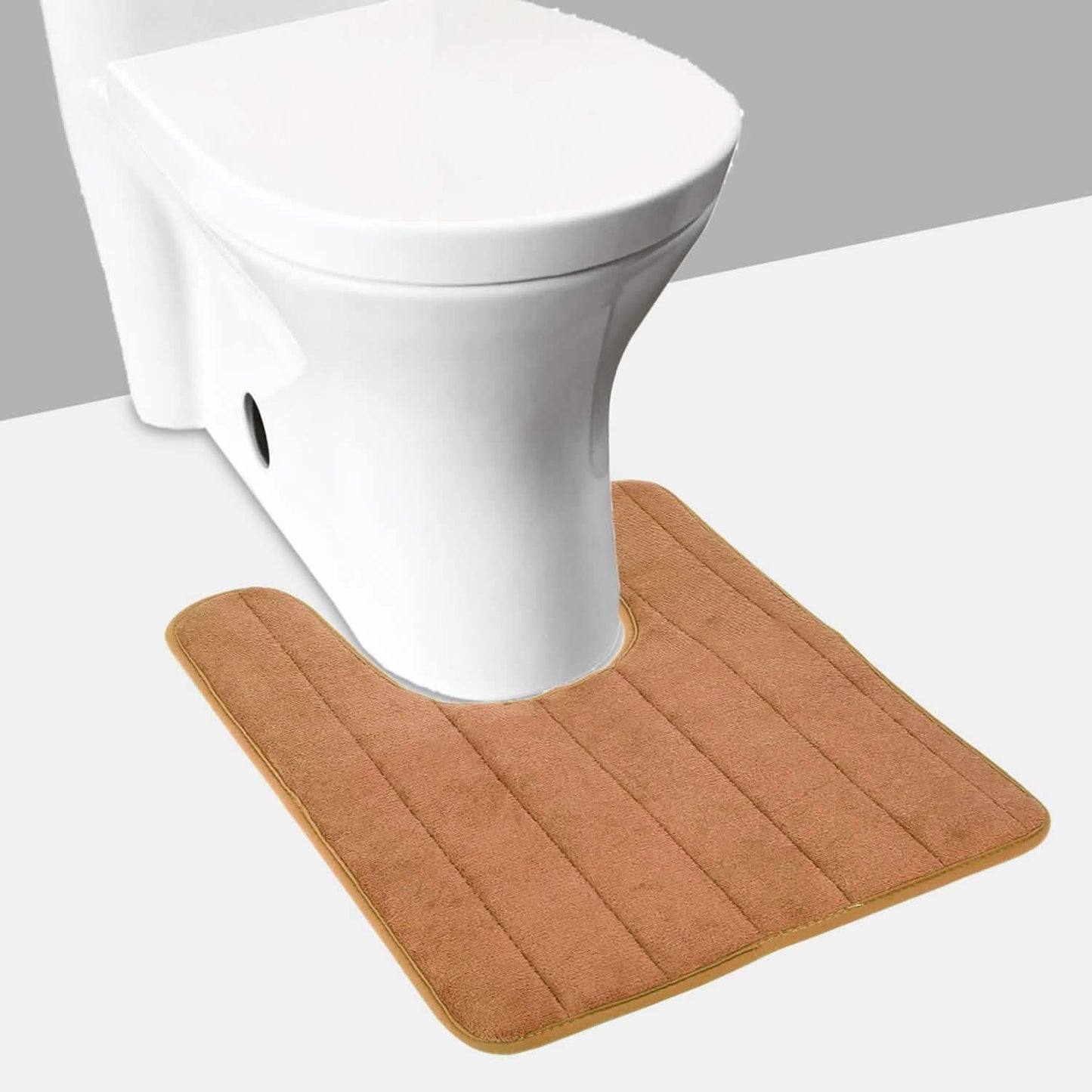 U-förmige, rutschfeste Toilettenmatte