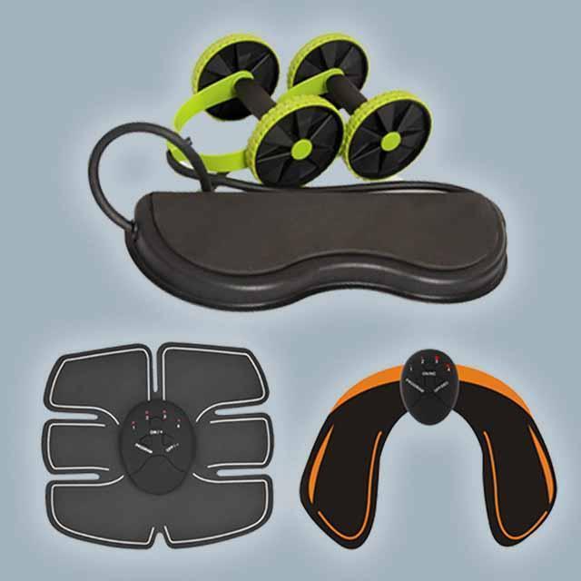 Brehn | Power Roll Ab Trainer - Bauch- und Ganzkörper-Workout