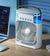 Ultra-Koelende Draagbare IJsnevel Ventilator - LED-Lichten - Unieke Krachtige Koeling-Fans-De Bazelaar