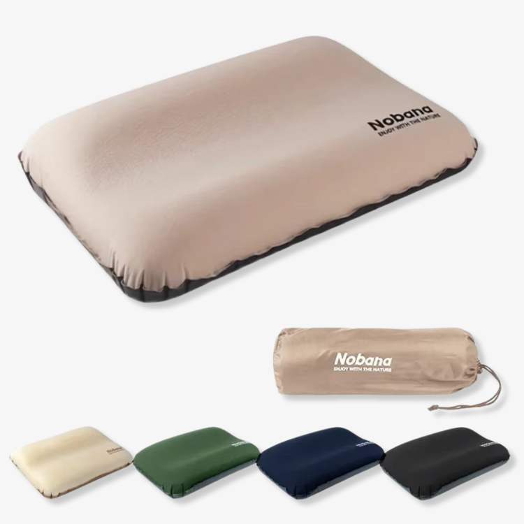 AirRest Campingkissen aufblasbar ergonomisch | Brehn