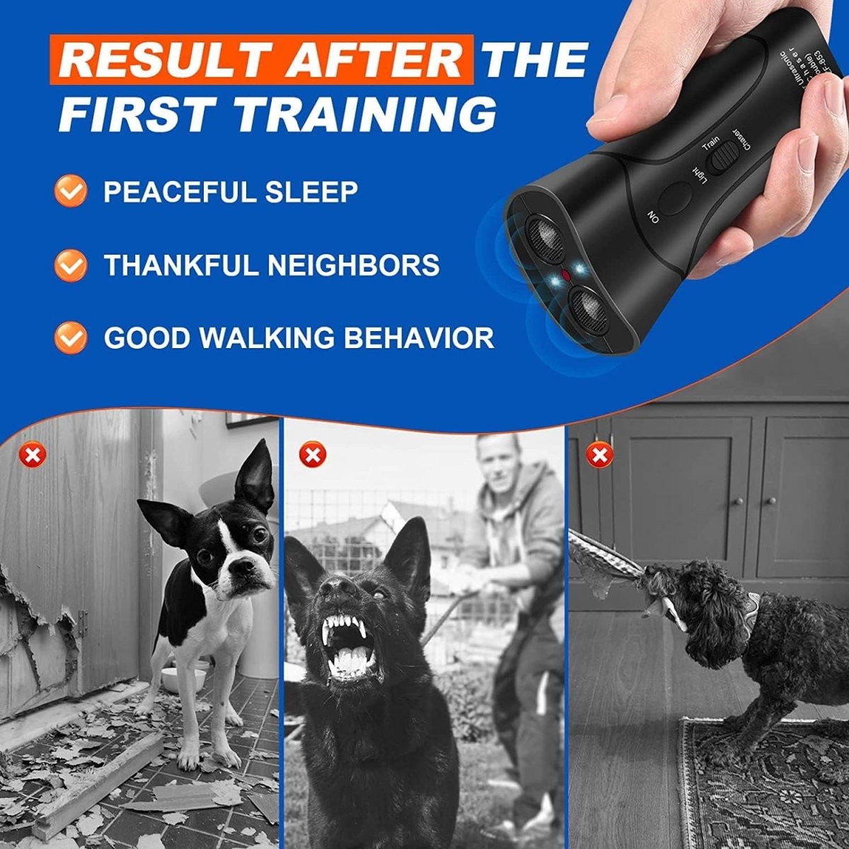 UltraSonic Bark Stopper • Anti-Bell-Gerät