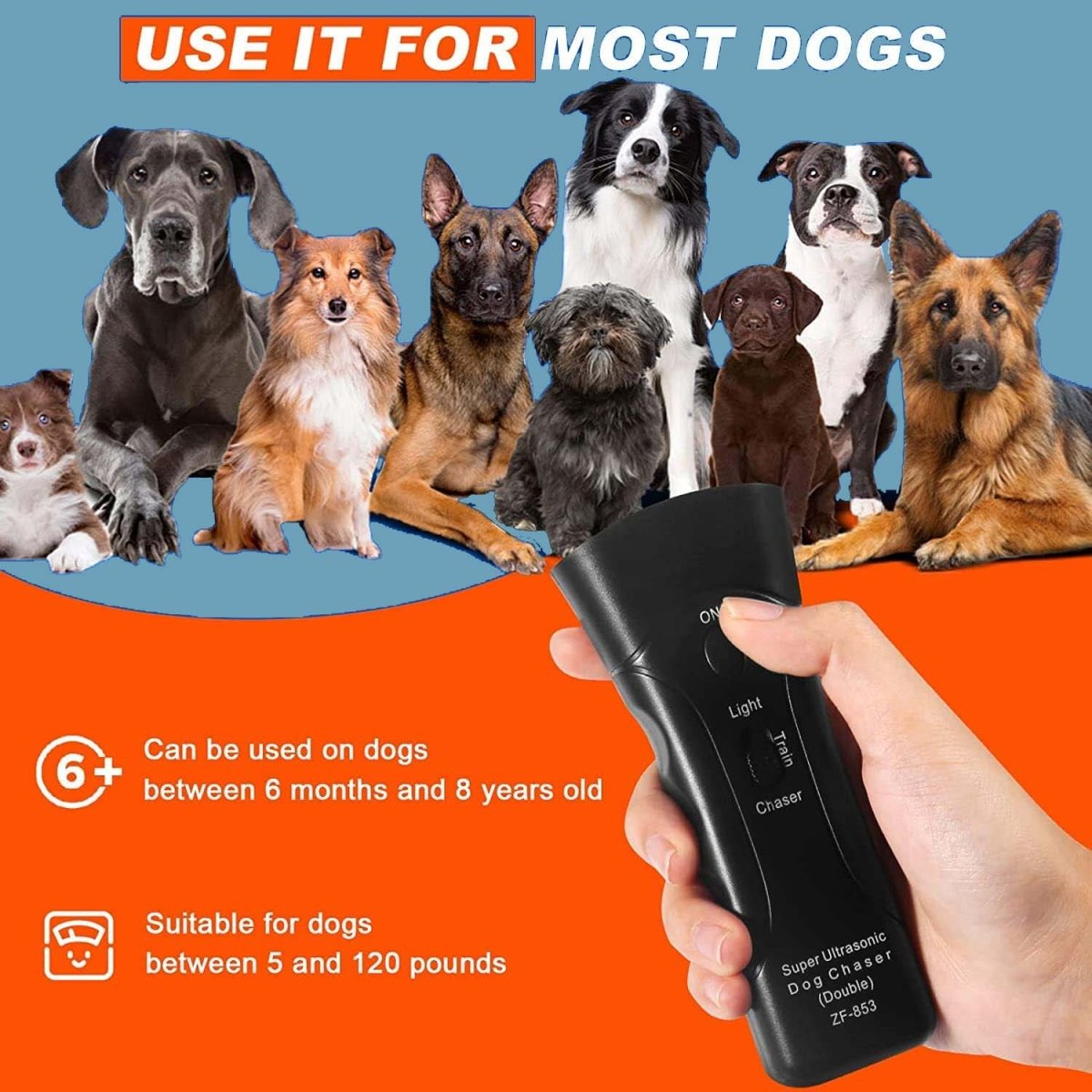 UltraSonic Bark Stopper • Anti-Bell-Gerät