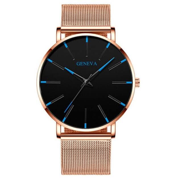 Ultradünne minimalistische Business-Uhr für Herren