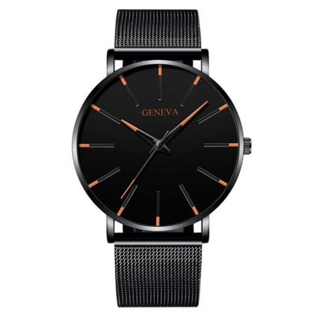 Ultradünne minimalistische Business-Uhr für Herren