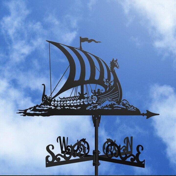 Retro-Windfahnen-Metallkollektion