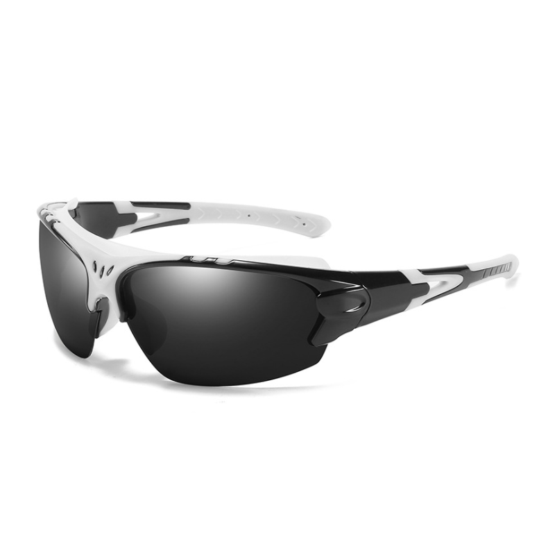 Unisex-Sportsonnenbrille mit polarisiertem UV400-Schutz