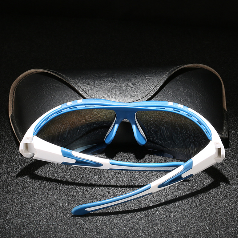Unisex-Sportsonnenbrille mit polarisiertem UV400-Schutz