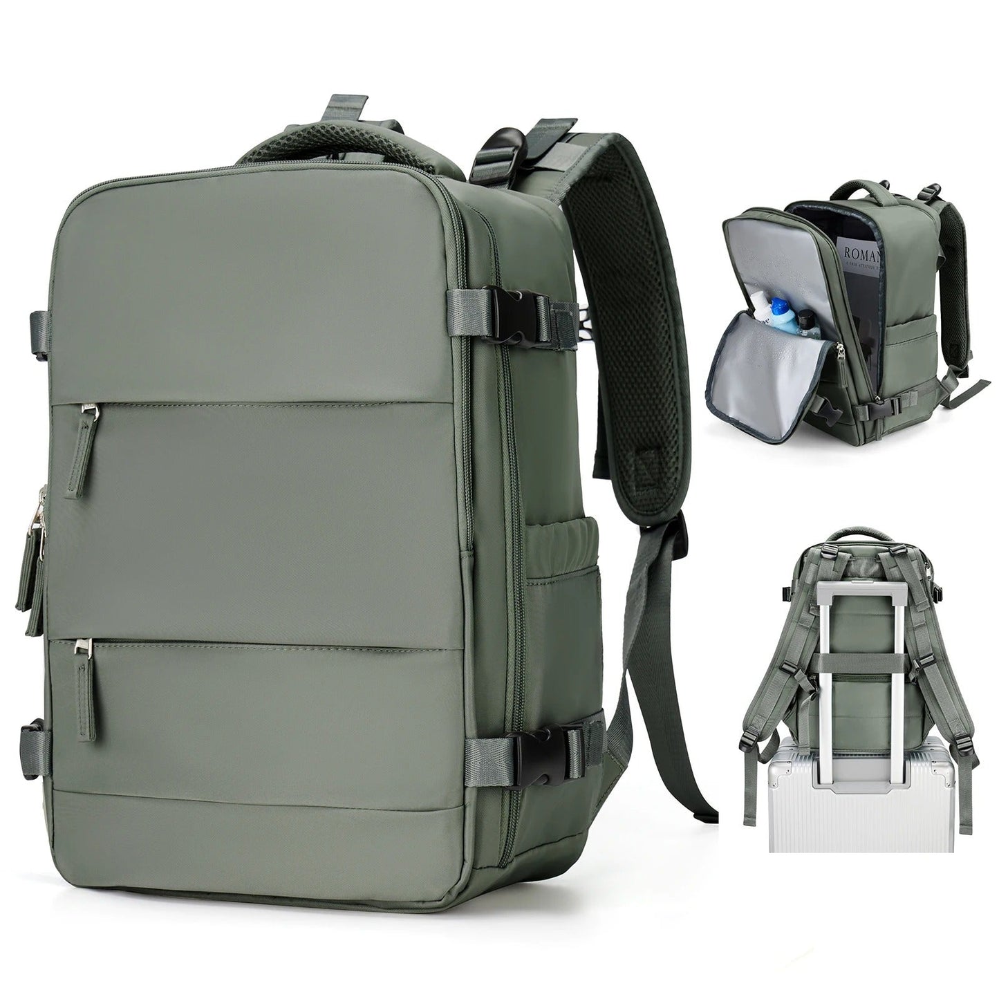 Kompakte Unisex-Reise-Rucksack | Brehn