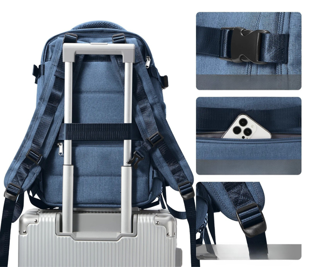 Kompakte Unisex-Reise-Rucksack | Brehn
