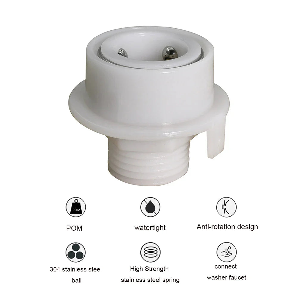 Universeller Wasserhahn Schlauchanschluss Schnellverbinder Tap Adapter | Brehn