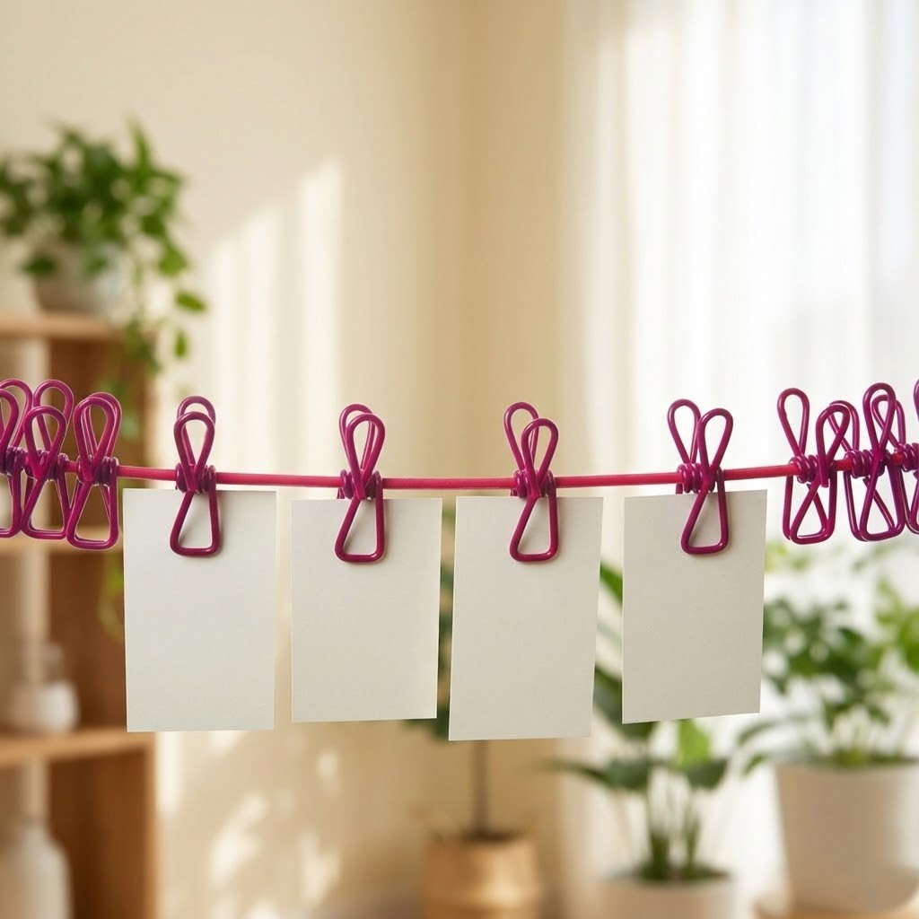 Winddicht Rutschfeste Elastische Multi-Clip Reise Wäscheleine | Brehn