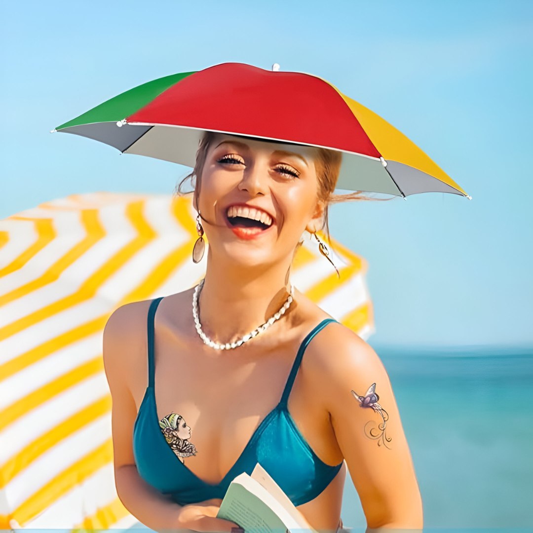 ShadeMate – UV-Schutz Regenschirmhut