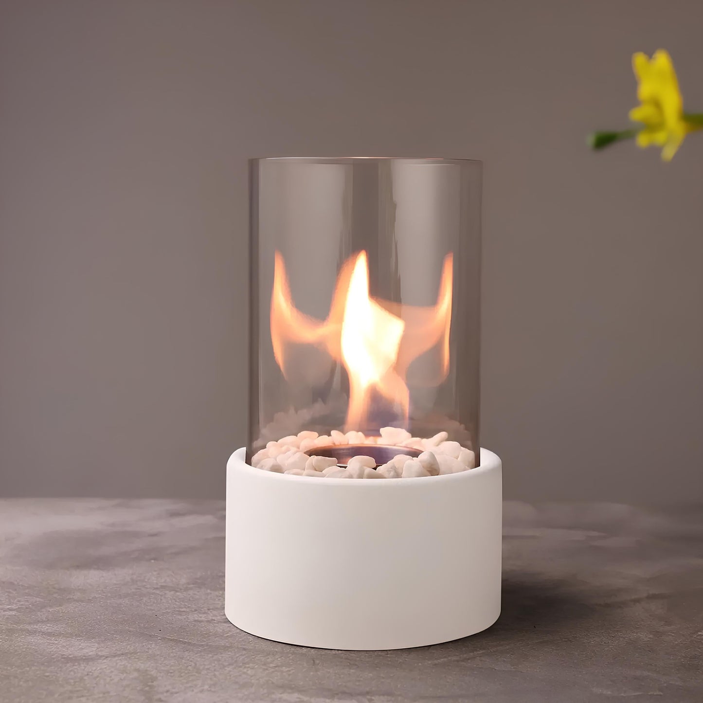 Klassische Öllampe mit offener Flamme - Lumora | Brehn