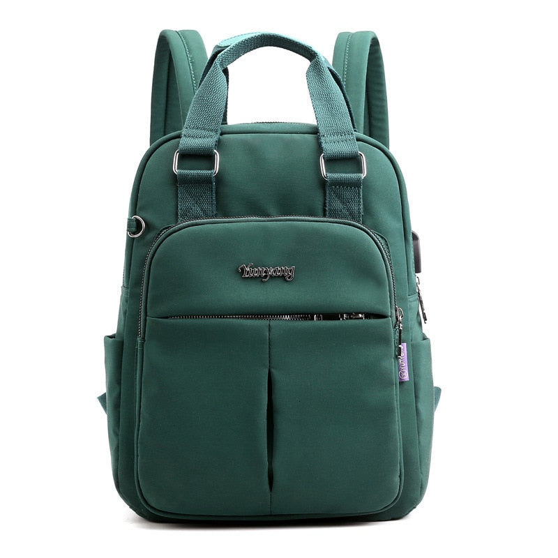 Wasserfester USB-Lade-Anti-Diebstahl-Rucksack – Mehrfachfächer-Design | Brehn