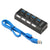 Brehn | USB 3.0 Hub 4 Ports Super Speed 5Gbps und Hub mit Ein/Aus-Schalter für Windows Mac OS Linux
