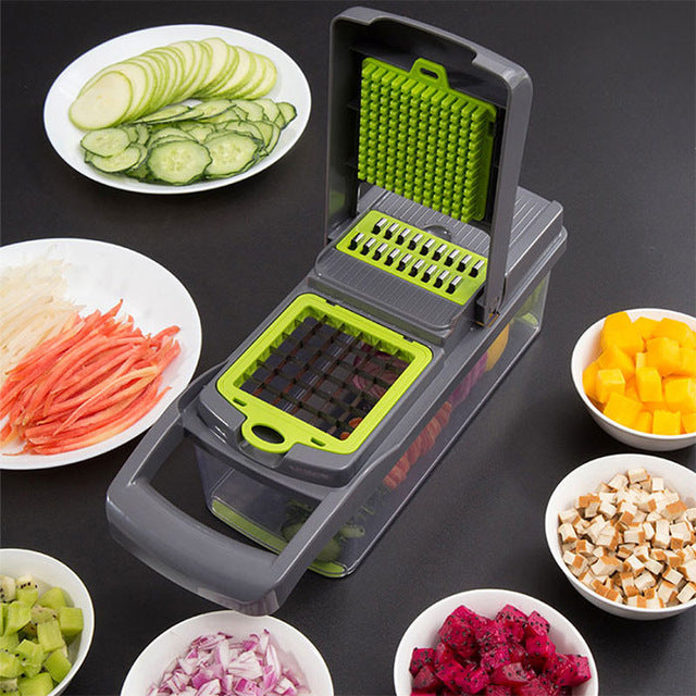 GT-Chopper 7-in-1 Gemüse- & Obstschneider Dicer | Brehn