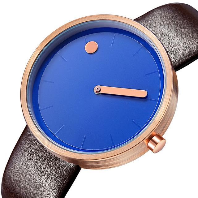 Brehn | IcoolGadgets Quarz Uhr Herren Luxus Freizeit Schwarz Japan Quarz Uhr Einfache Designer Mode Uhr männlich