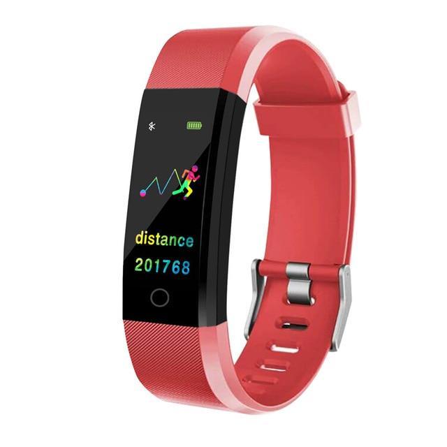 Brehn | Smart Wristband Fitness-Tracker Uhr Gesundheit Herzfrequenzband Blutdruck Wasserdicht Smart Bracelet für Männer Frauen Smartband