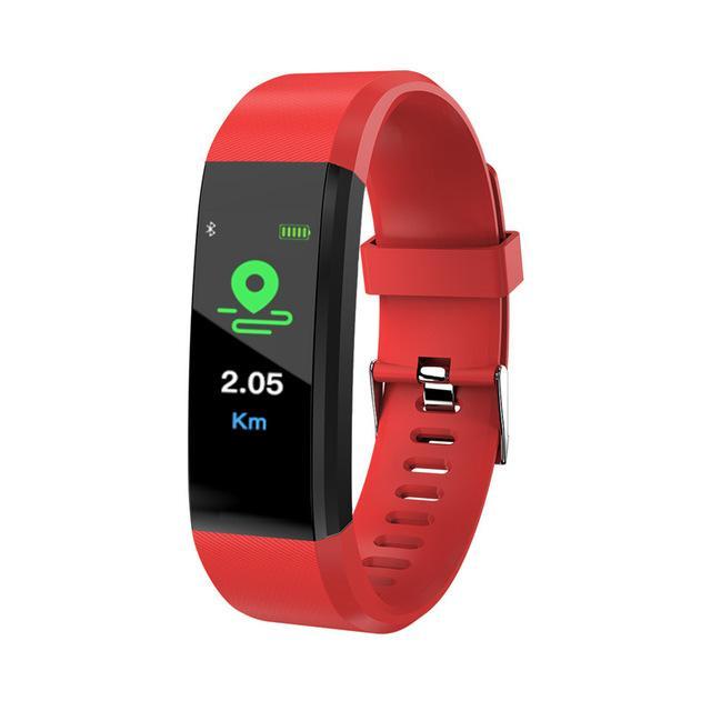 Brehn | Sportliches Smartband Herzfrequenz Fitness Tracker Smart Armband Wasserdicht Smartband Blutdruck Smart Armband Smartwatch Herren