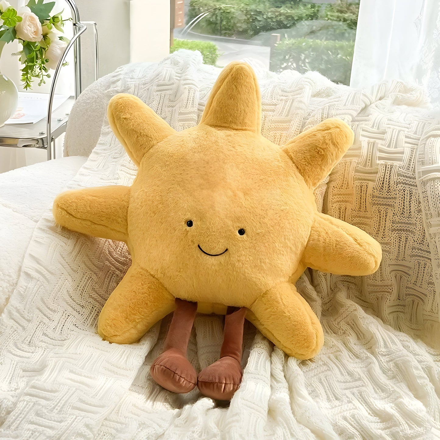 CloudMoon Kissen - Sanftes Mond- und Sonnen-Tatami-Kissen | Brehn