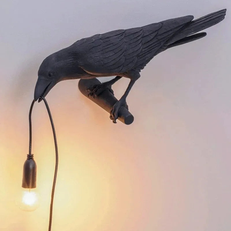 Brehn | Kreative Krähe – LED-Wandleuchte