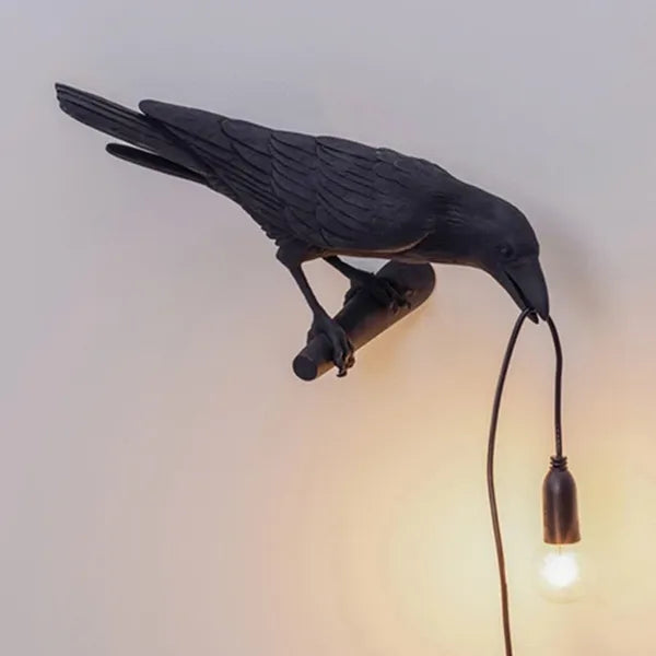 Brehn | Kreative Krähe – LED-Wandleuchte