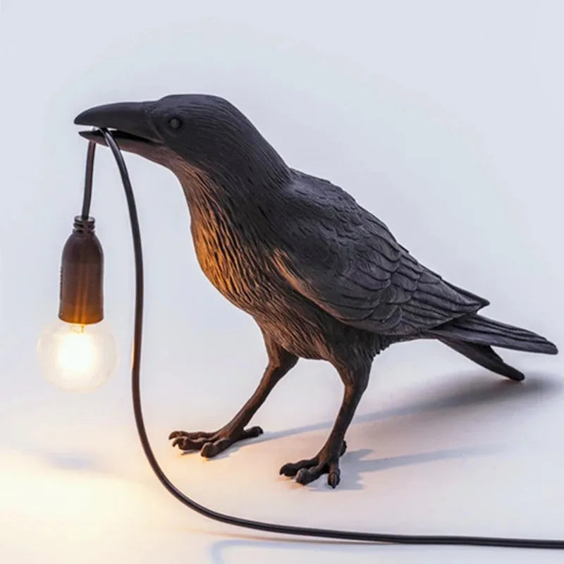 Brehn | Kreative Krähe – LED-Wandleuchte